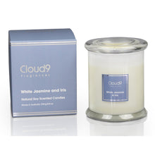 Load image into Gallery viewer, White Jasmine and Iris Scented Candle
