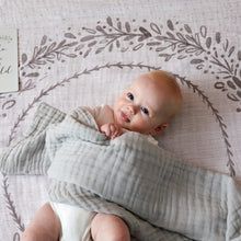 Load image into Gallery viewer, Grey Double Muslin Cotton Blanket
