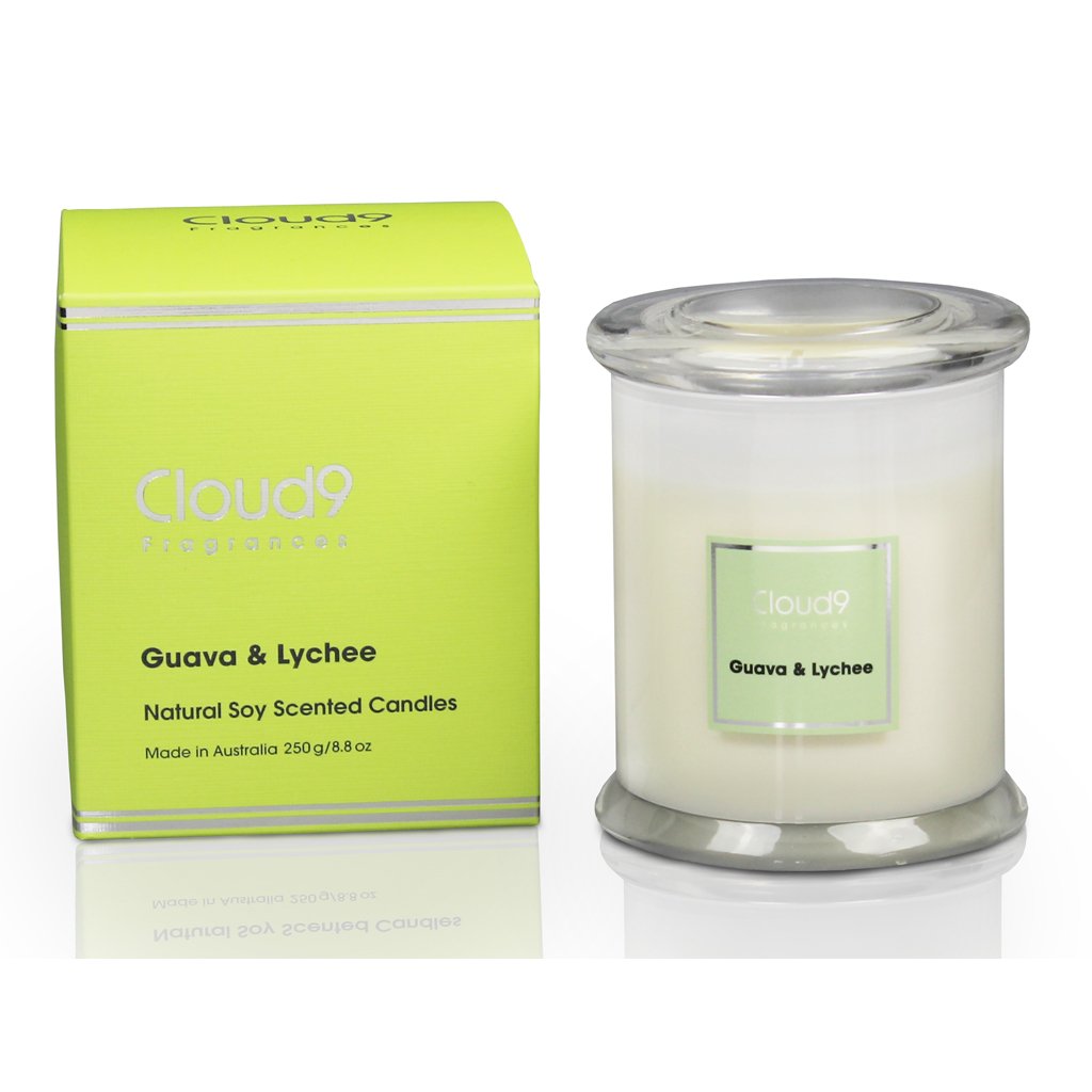 Guava and Lychee Scented Candle