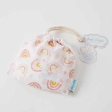 Load image into Gallery viewer, Rainbow Muslin Bib 2-Pack
