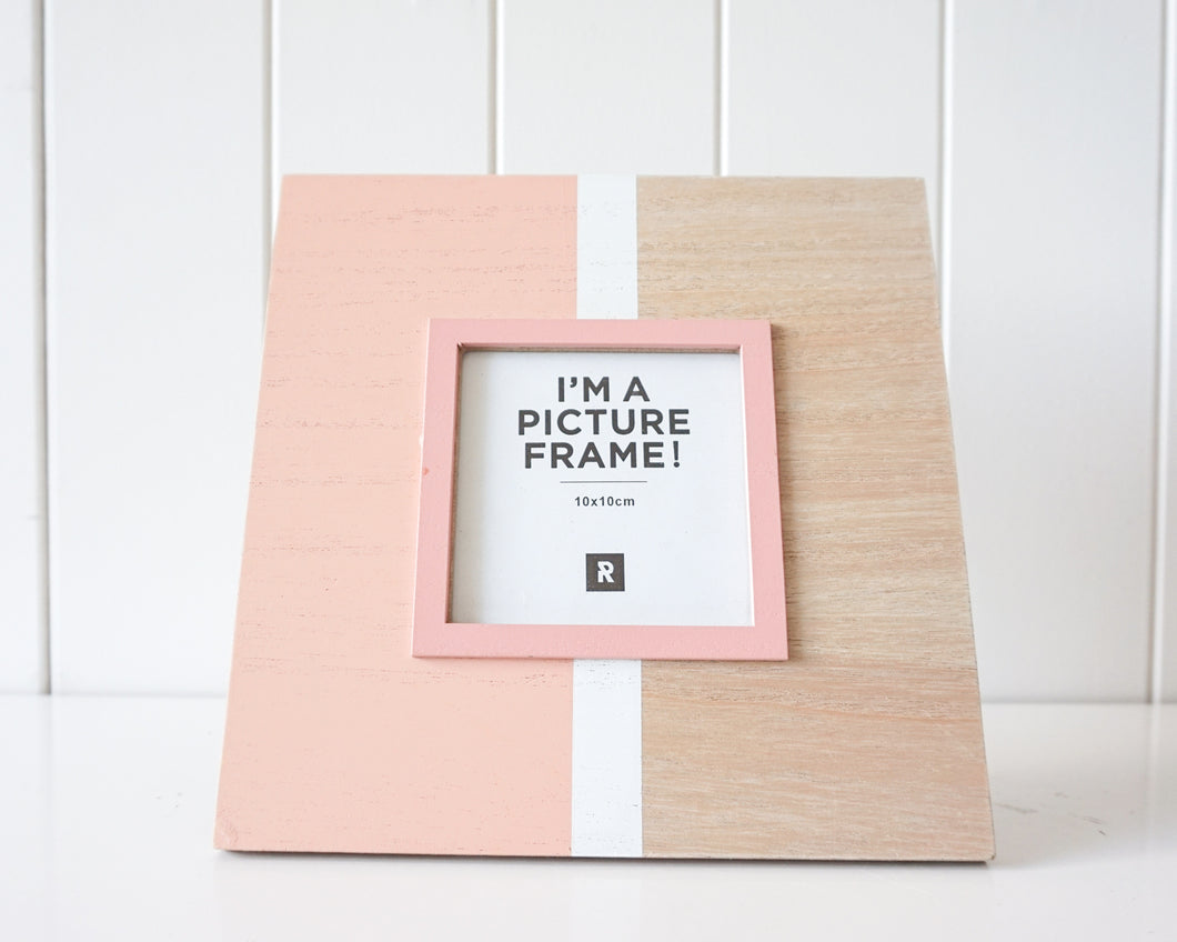 Timber Peach Perfection Photo Frame